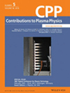 CONTRIBUTIONS TO PLASMA PHYSICS雜志封面